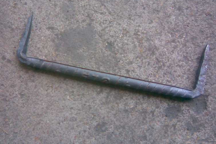 铁路轨道配件扒钉 蚂蟥钉 双尖螺纹钢码钉 矿用扒钉M8M10M12扒钉