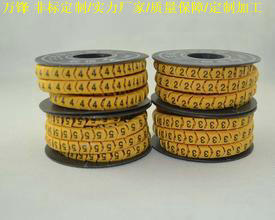 厂家供应白色号码管 线号套管 线缆标识管 热缩标识管 推广