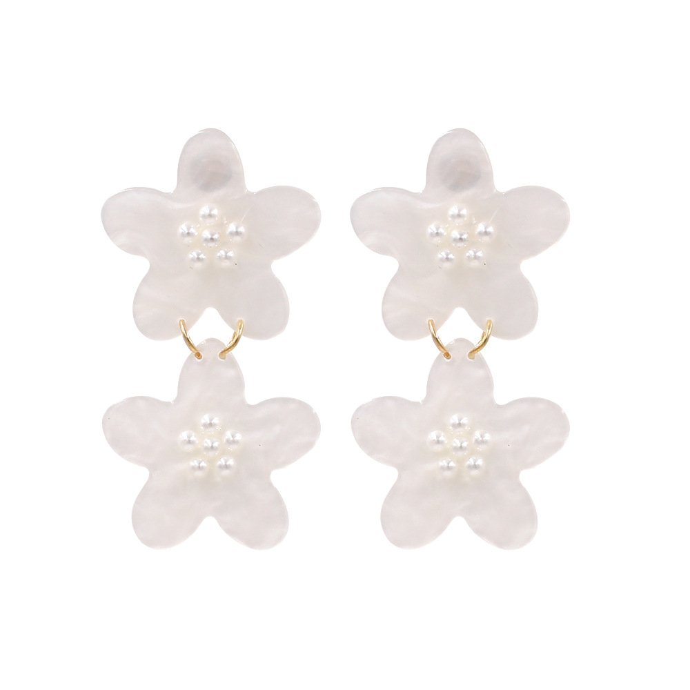 acrylic creative earrings