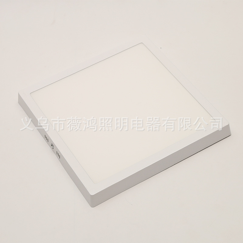 Simple incrustado blanco cálido ultra-Delgado panel de luz 12W18Wled downlight de techo de montaje abierto fundición de aluminio de ventas directas de la fábrica