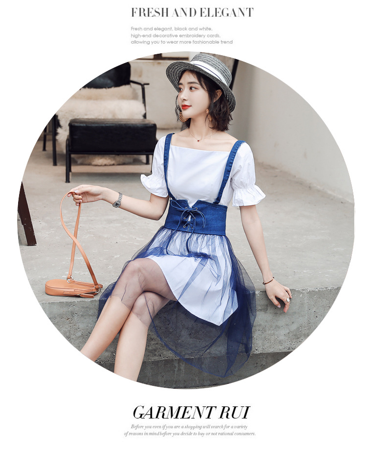 Costume femme MARQUE INDéPENDANTE en Coton denim mesh - Ref 3335555 Image 34