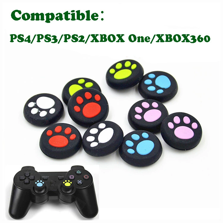 Подходит для PS3 PS4 XBOX One 360 Головка, силиконовая шапка для контроллера Cat Cat Curburra