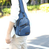 Men's one-shoulder bag, sports backpack, chest bag, shoulder bag, suitable for import, wholesale