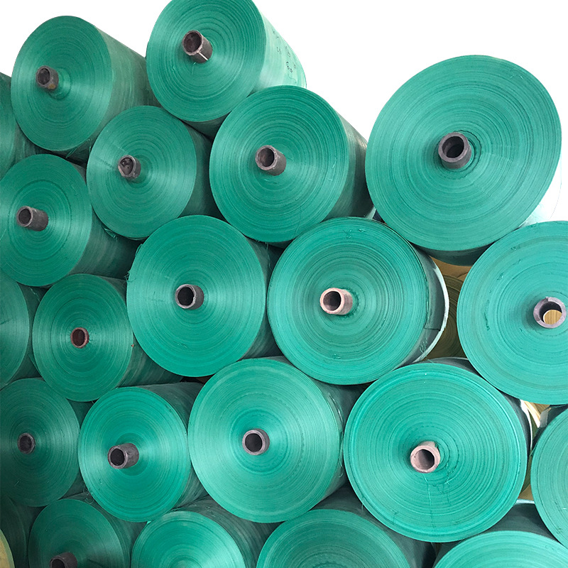 PP编织袋筒料 塑料蛇皮袋布卷半成品包装布圆筒编制桶布批发定制