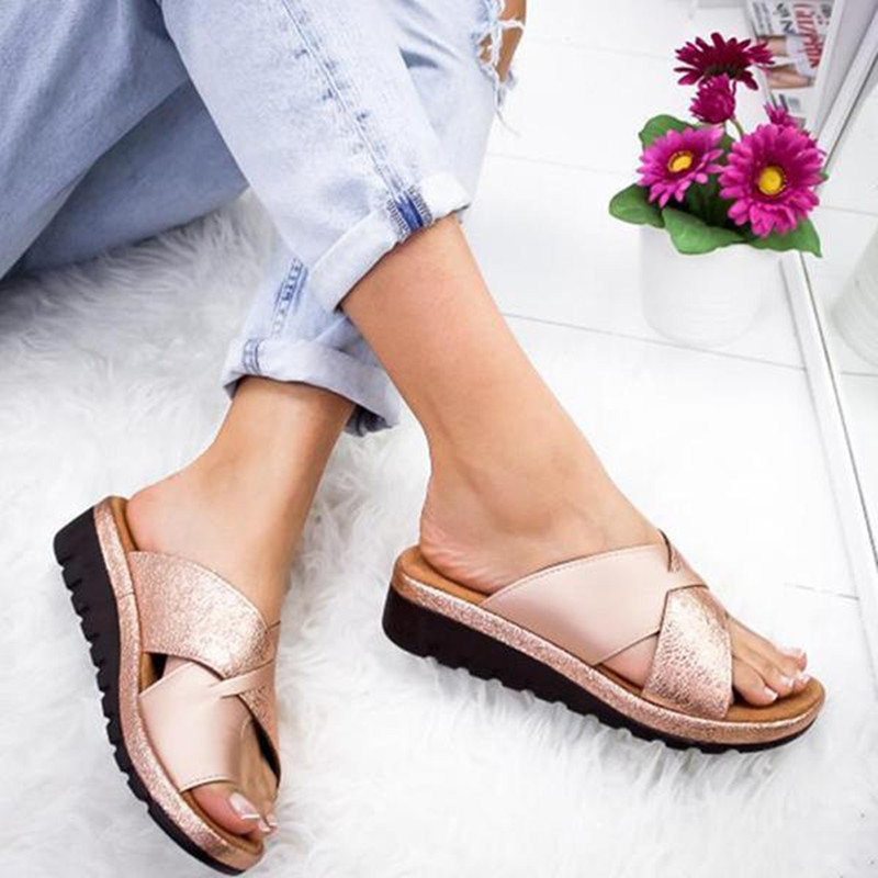 Women's Plus Size Light Soled Sandals