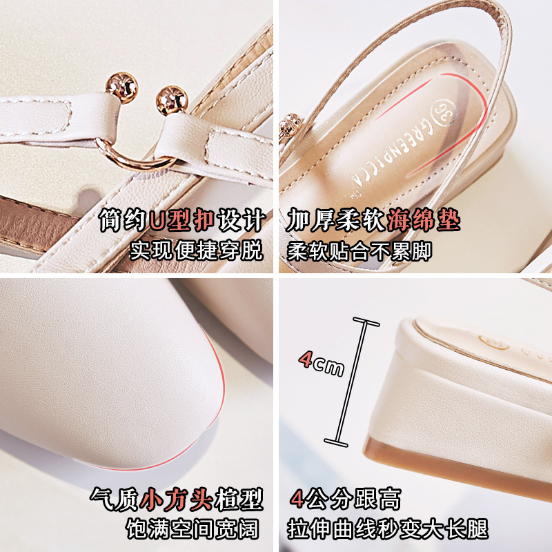 Chaussures été pour femme en Caoutchouc - Ref 3346114 Image 5