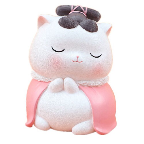 nis new and unique creative gifts retro palace cat baking cake decoration ornaments car interior decoration ornaments