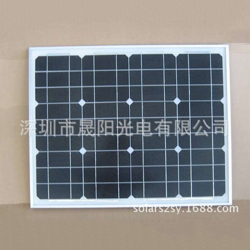精品展示60W太阳能电池组件 太阳能水泵用太阳能板组件