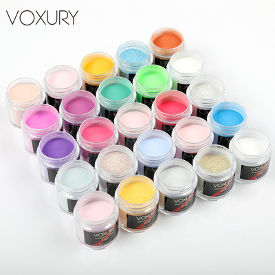 2019 Cross-border Explosion VOXURY Infiltration Powder Nail Infiltration Powder Natural Nail Flash Powder Nail Decoration