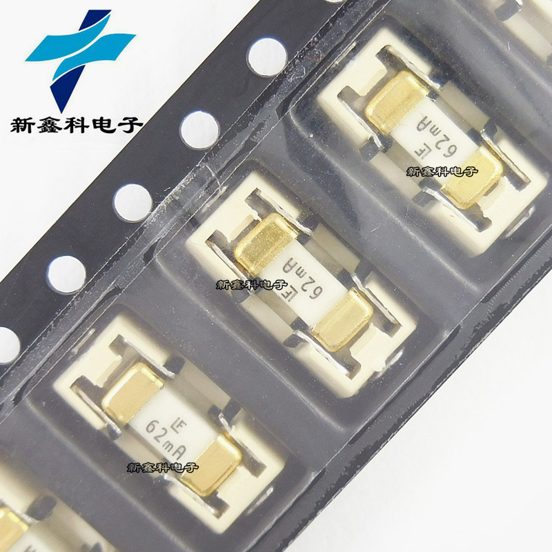 0154.062DR 贴片 1808 62MA 125V 熔断一次性保险丝 快断