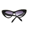 Sunglasses from pearl, brand glasses, 2019, cat's eye, European style, internet celebrity