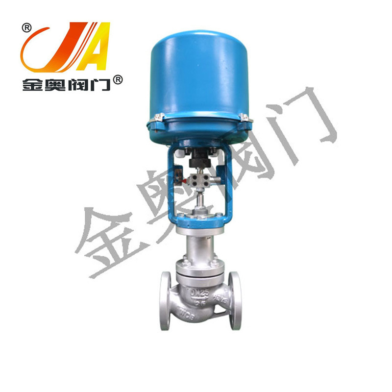 供应 机械及行业设备用碳钢法兰调节阀 真空泄压阀热油温度调节阀