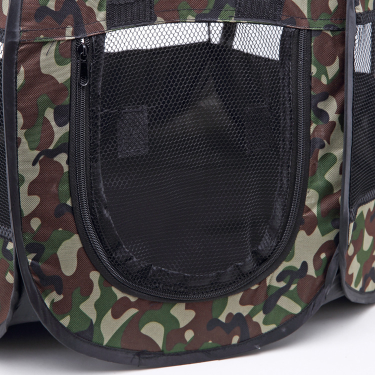 Parc pliable octogonal pour animaux tente de mise bas pour chat_voghion.com