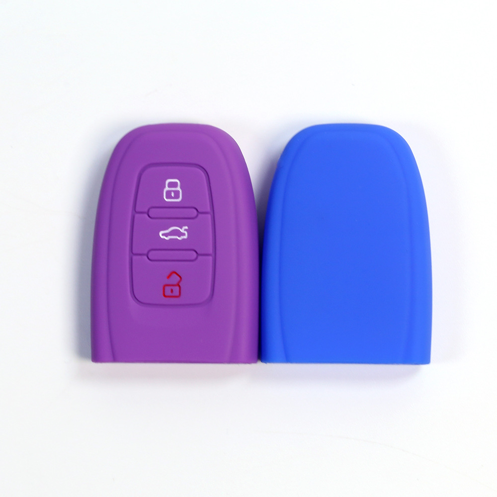 For Audi A6L RS6 RS7 silicone key case R8 S8 key case RS5S4 remote control case Silica ge