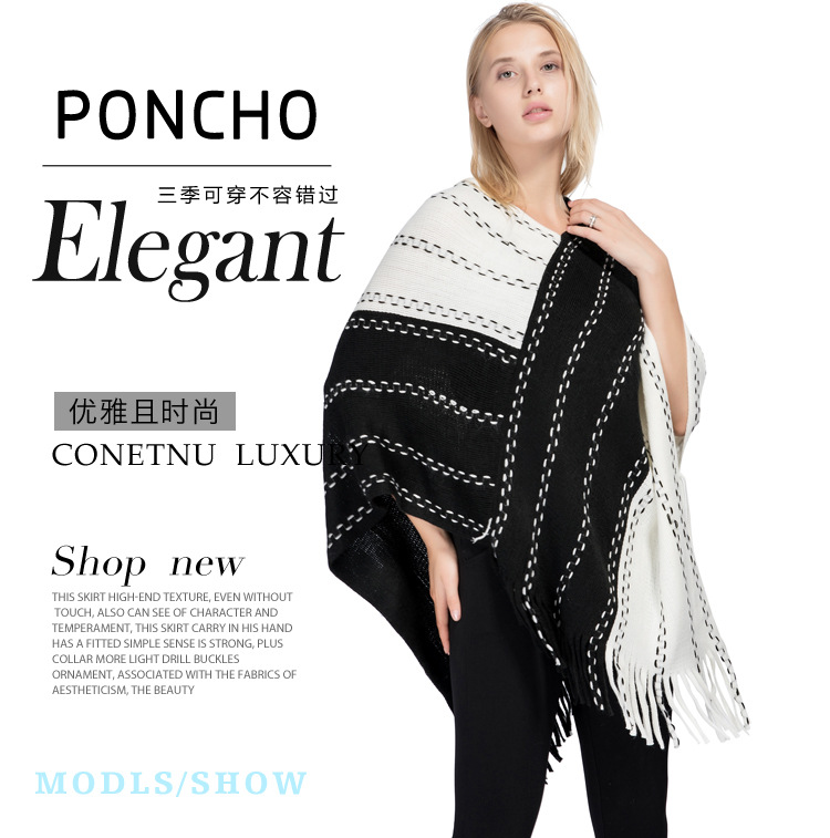 外贸现货 冬季围巾披肩女