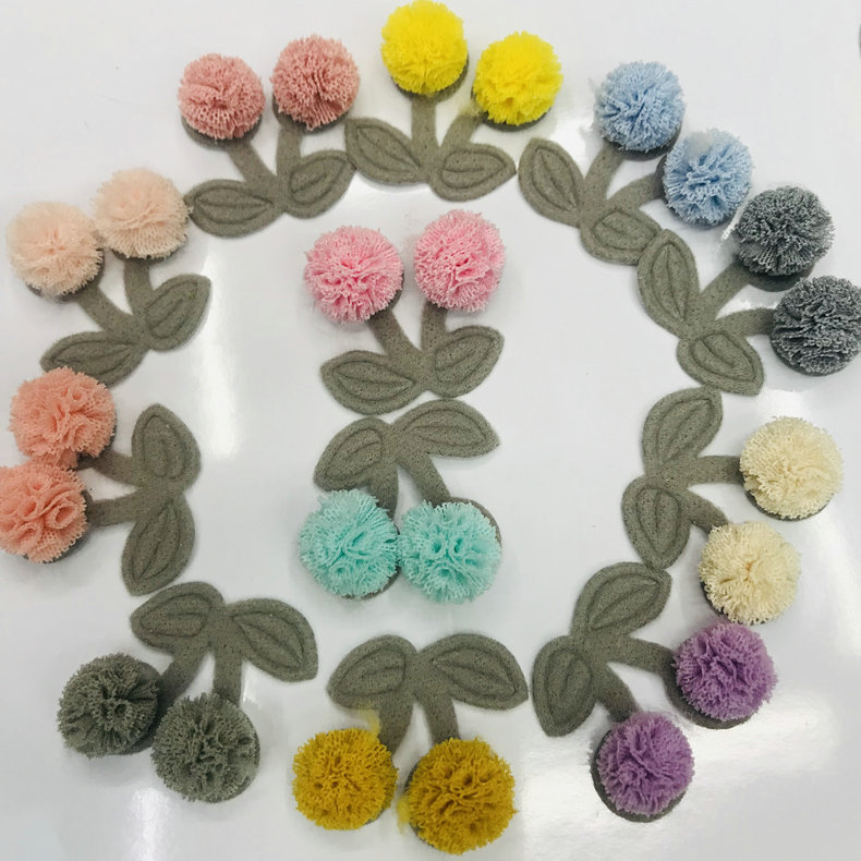 批发供应 包包鞋帽玩具配件 樱桃叶子对对球 品种多样|ms