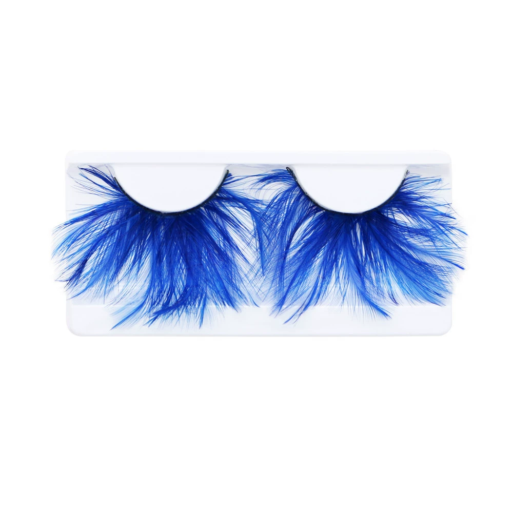 Maylintech 1pair Feather 3d Thick Winged Natural Long False Eyelashes Party Nightclub Makeup Eye Lash Halloween Xmas Show Eyeashes -Zentai shop online 12431900496 1058549281.jpg