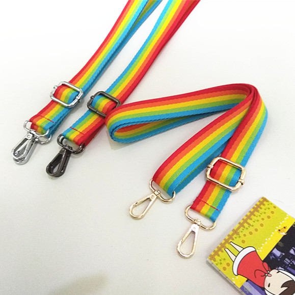All Seasons Nylon Rainbow Sling Strap Bag Accessories display picture 3