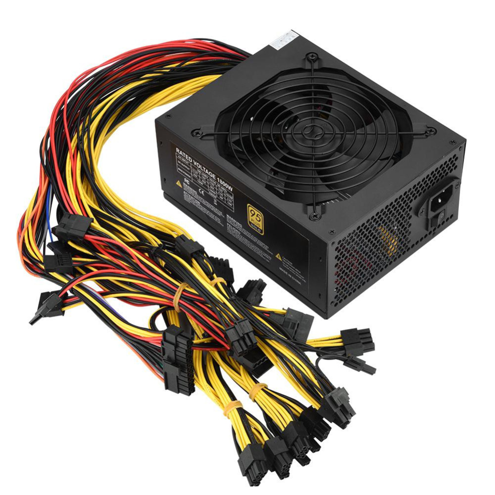 160-240V 1800W 95% Fan PSU Power Supply...