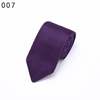Knitted fashionable tie, trend multicoloured arrow, 7cm