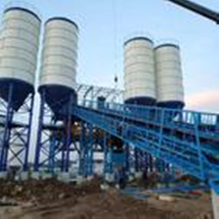 【产地货源】稳定土拌合站/粉料焊接搅拌站片式水泥仓