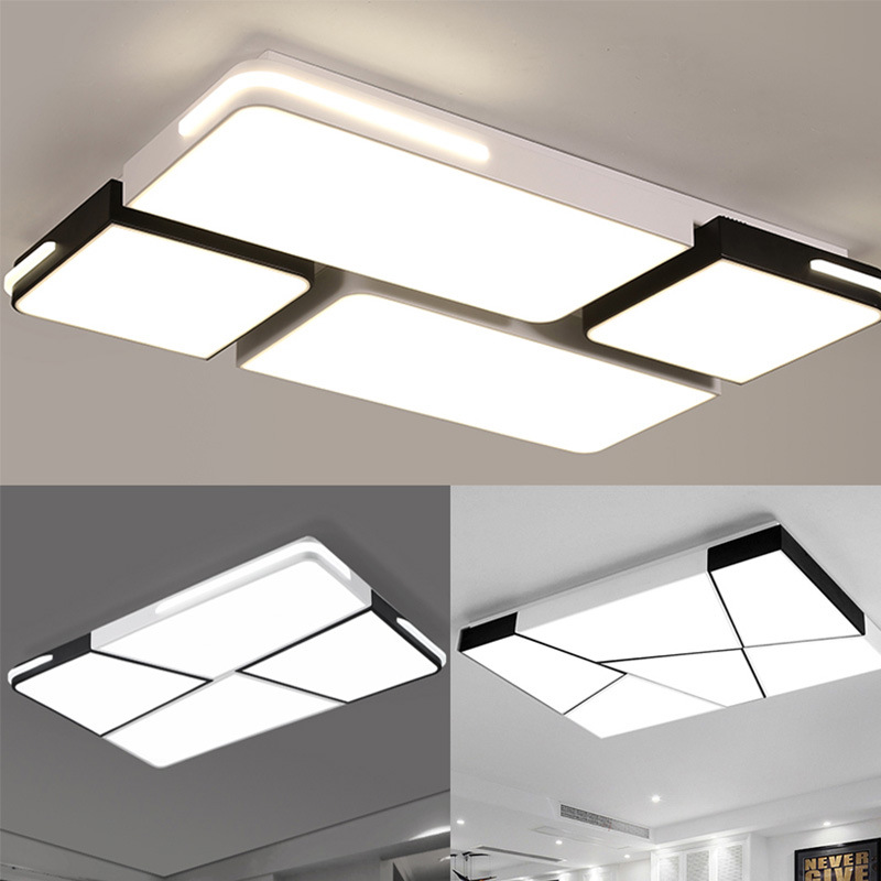 a living room Simplicity rectangle household led lamps and lanterns Bedroom Lighting originality indoor Lighting square Ceiling lamp