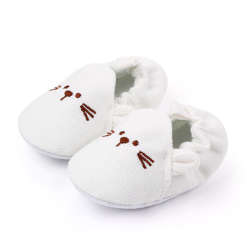 Newborn baby knitted woolen front shoes soft sole 0-1 year old baby cloth shoes non-slip front shoes 2345
