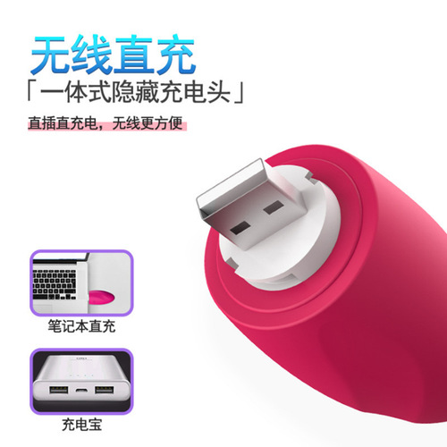 Lailemomo Egg Women's USB Charging Vibrator Wireless Frequency Converter Wearable Masturbator Women's Sex Toys Wholesale