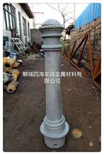 天津廠家銷售鑄鐵羅馬柱子河道景區鑄鐵柱子擋車柱可來圖加工定制