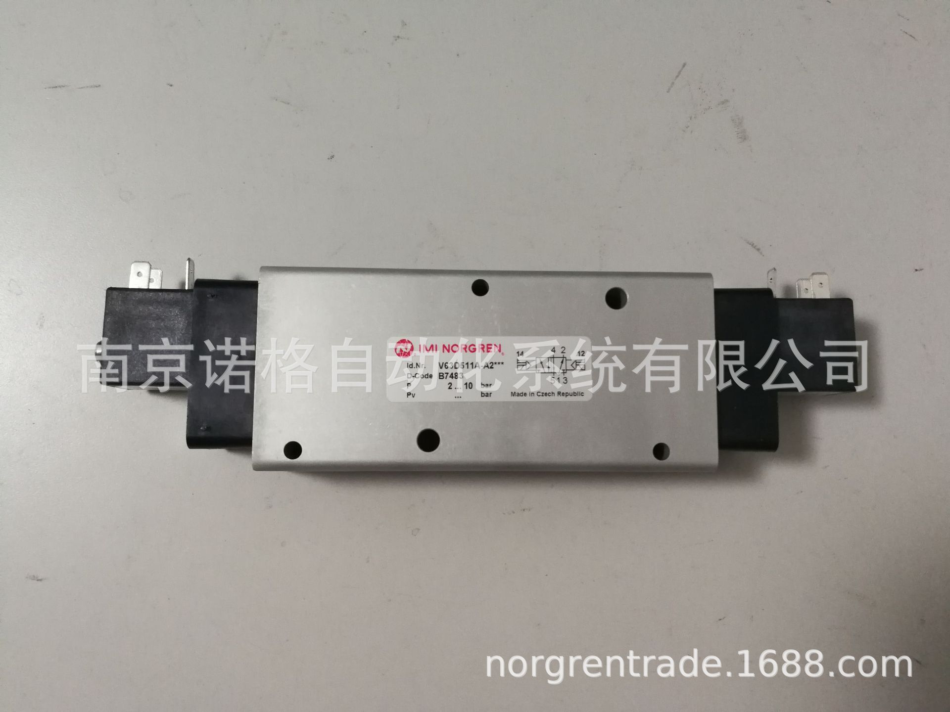 IMI NORGREN诺冠V63D511A-A213J 管接式电磁阀  原装正品