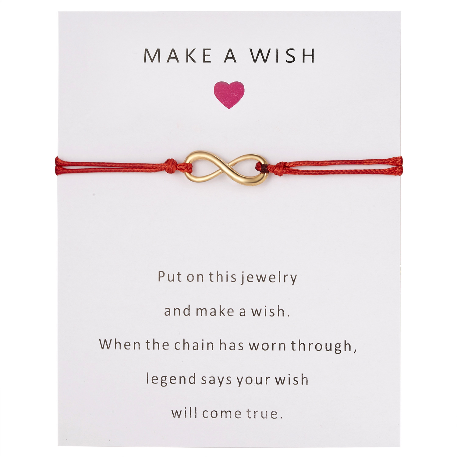 11g Weight Alloy Pendant Material Drawstring Bracelets, Red Line Bracelet Classification cord Chain Material Cord String Chain Type Daily Occasion Alloy, rope Material Valentine'S Day Festival Infinity Pattern All Seasons Season Unisex Gender Simple Style Style Simple Style Infinity Alloy Rope Cord String String Bracelets Wholesale 9