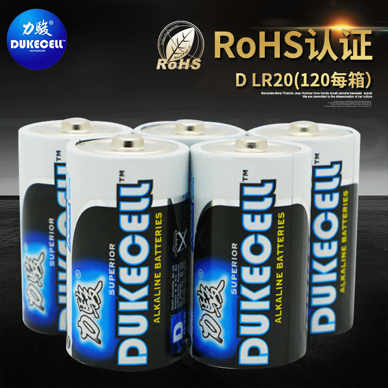 D LR20燃气灶热水器碱性电池 出口欧美 D型号车位锁电池干电池