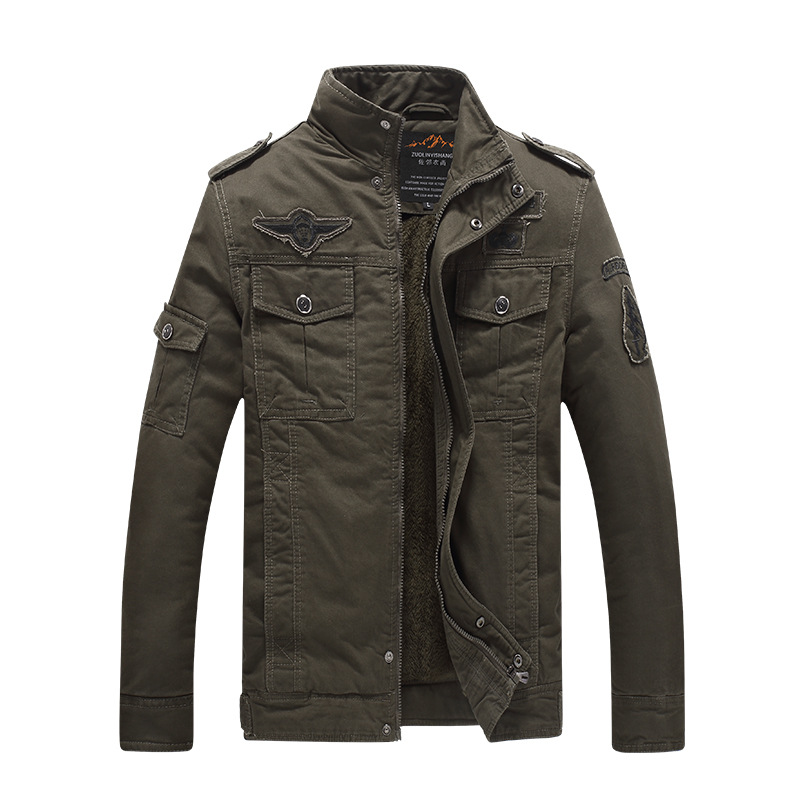 Nuevo Otoño e Invierno Delgado soporte collar chaqueta de los hombres Chaqueta estilo europeo y americano casual chaqueta transfronteriza al por mayor Amazon