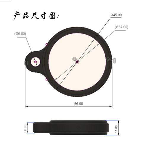 Coke bottle thermos cup silicone handle clip, silicone carrying handle clip, climbing buckle suitable for Swell Coke cups.