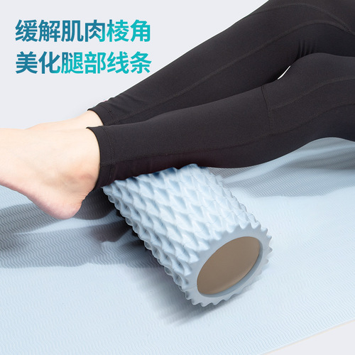 eva fitness hollow yoga column muscle relaxer mace roller supplies Langya massage roller foam roller