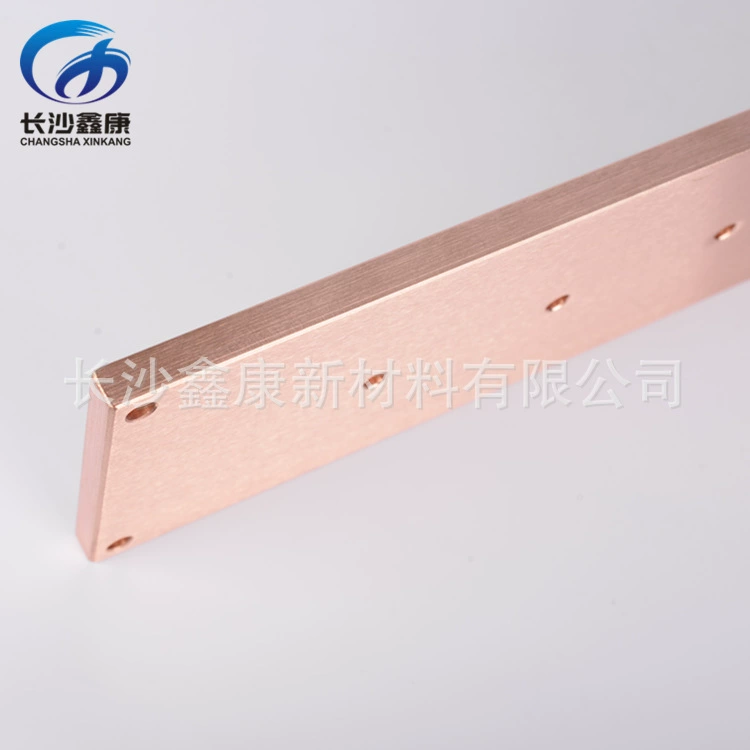 3n5 copper back plate is used to bind the target high heat conductable can customize magnetic control sputtering target copper back plate