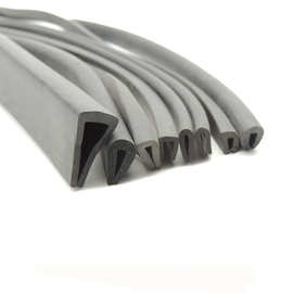 三元乙丙密封条 U型包边条 U型橡胶包边条 EPDM密实 U形包边条