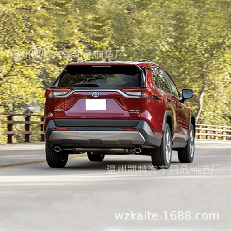 适用于2019款新丰田RAV4荣放尾门饰条后标饰条后备箱后门饰条改装-阿里巴巴