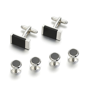 European and American Cross-border Cuffnails Classic French Shirt Dress Buckle Gift Buttons cufflinks