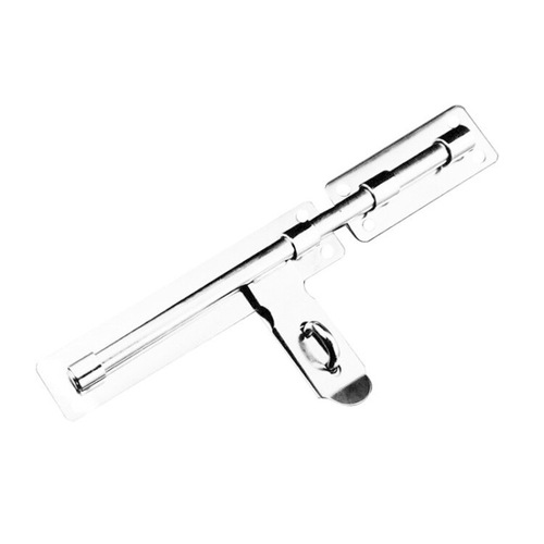 Factory Wholesale 12-inch Stainless Steel Square Staple, Thick Door Latch, Home Security Clear Door Staple