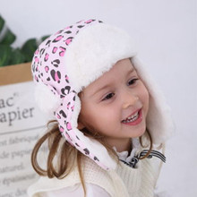一件代發兒童帽子加絨厚秋冬季男童女童小孩冬天寶寶護耳雷鋒帽潮