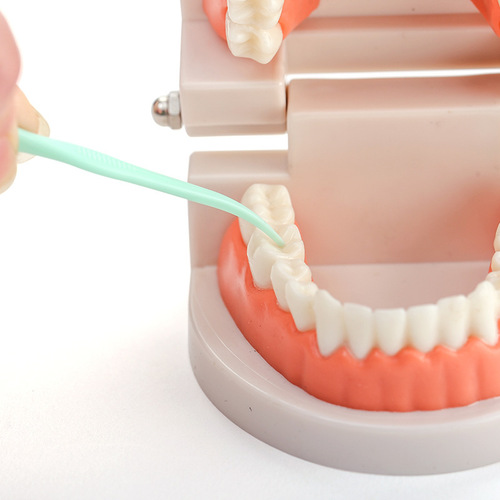 Japanese FaSoLa ultra-fine dental floss toothpick classic dental floss family safety floss stick toothpick box set of 50 pieces