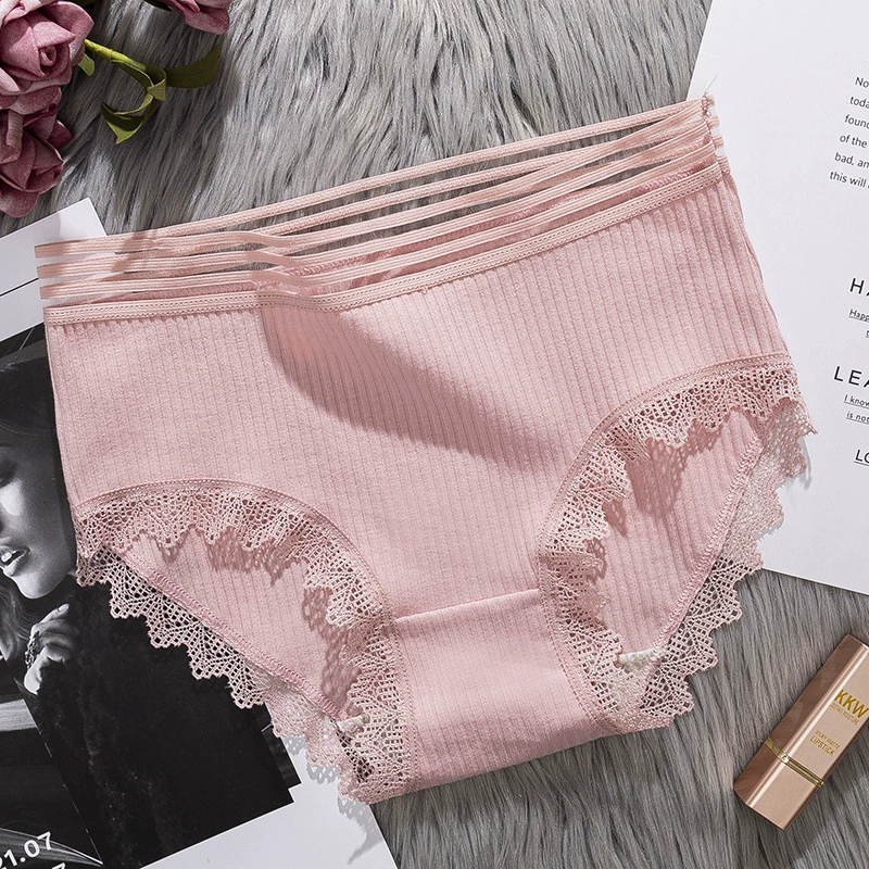 Cotton pants, дышащие брюки, удобное нижнее бельё для коррекции формы бёдер, 2020, средняя посадка