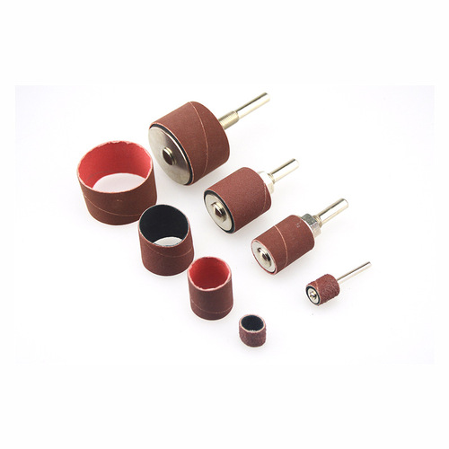 Electric hoist grinding accessories, sandpaper ring, abrasive cloth ring wheel, sand drum, wood polishing, engraving, metal polishing, rust removal, root carving