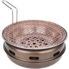 燒烤爐韓式家用不銹鋼烤爐火盆爐鑄鐵烤爐便攜式戶外BBQ烤爐