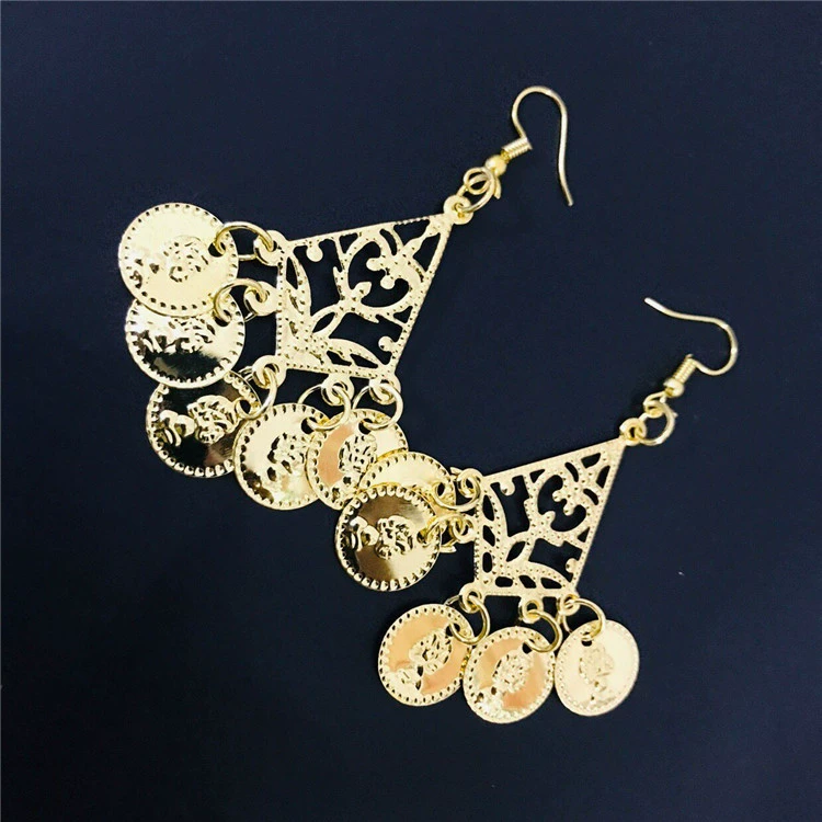 Новые серьги для танца живота индийские танцевальные серьги для взрослых и детей танцевальный стол аксессуары для выступлений украшения серьги