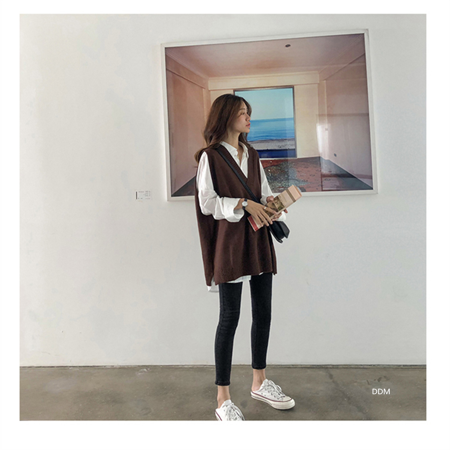 Gilet femme en Fil de base - Ref 3316433 Image 10