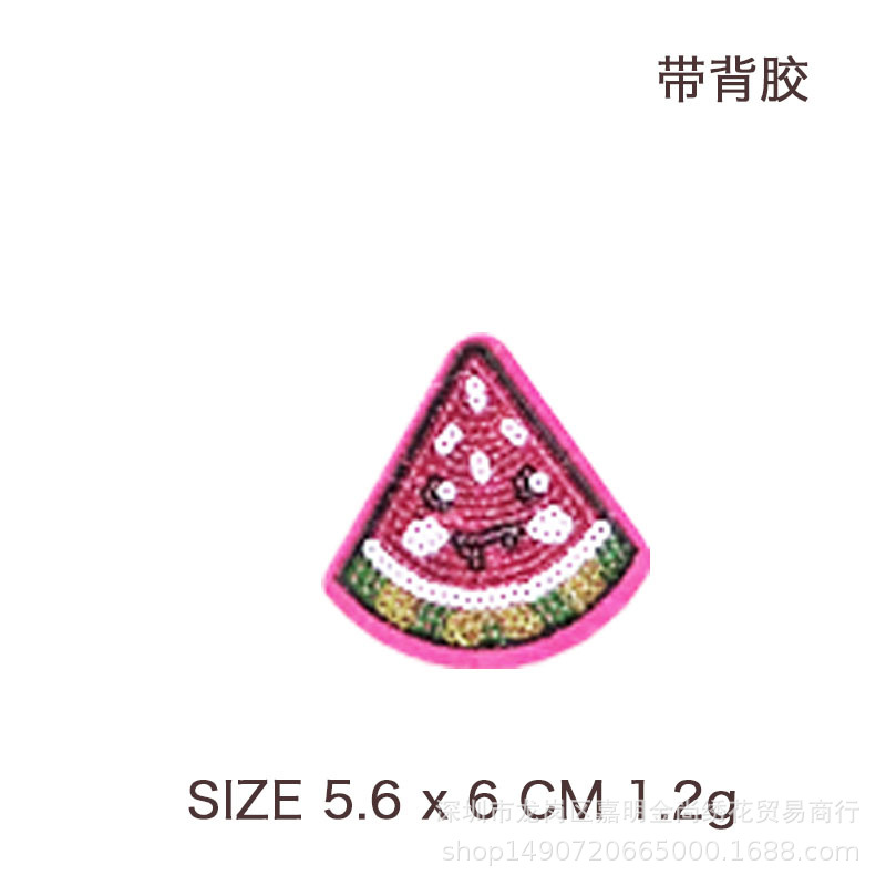 各种各样水果布贴