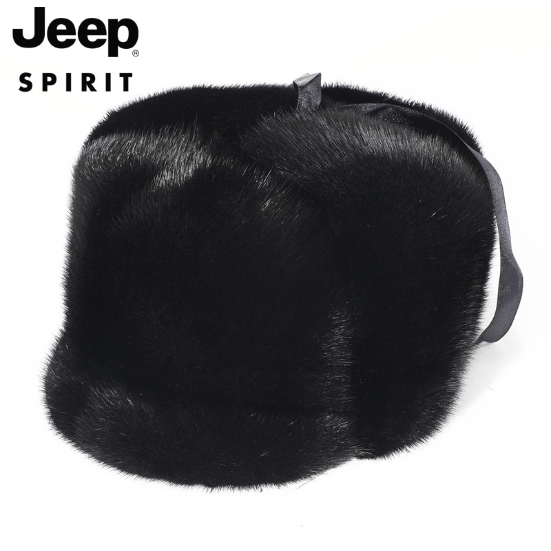 JEEPSPIRIT 남성 밍크 모자 OM18CD996CA0095-A0099 세대