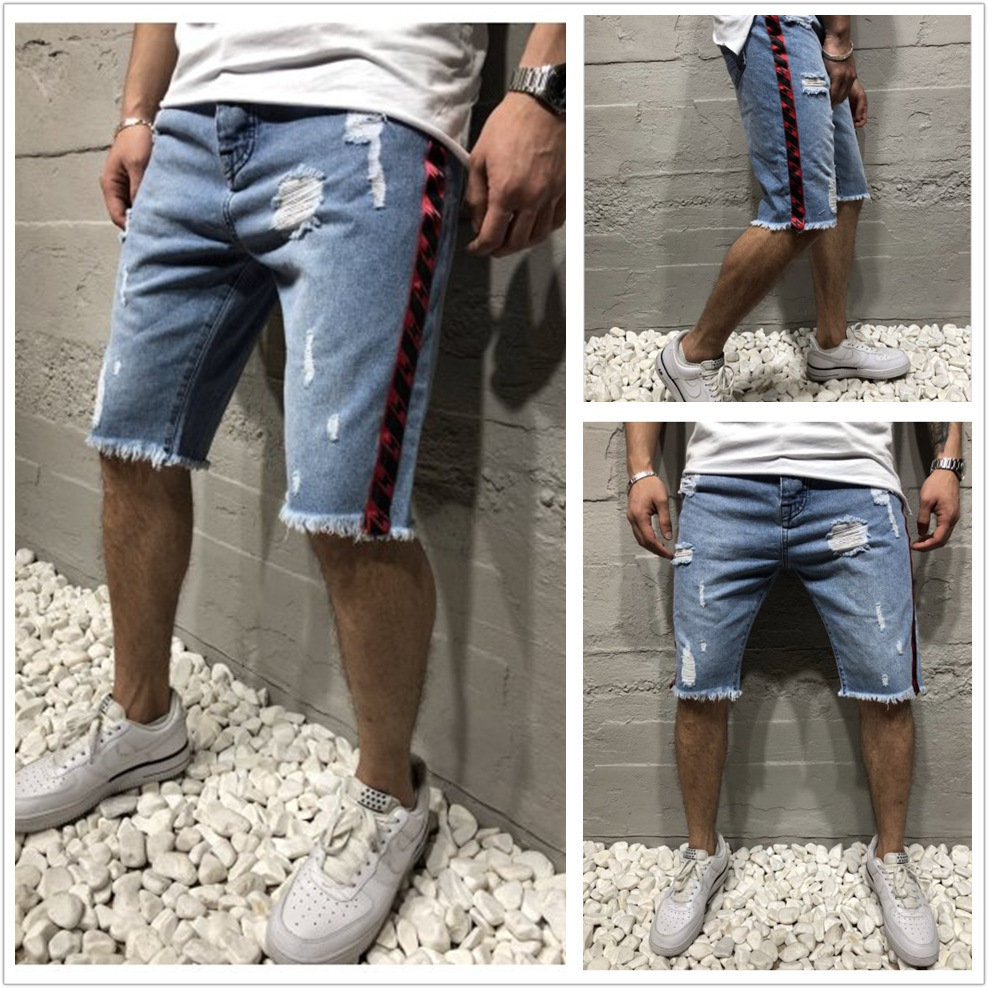 European and American new style denim pi...